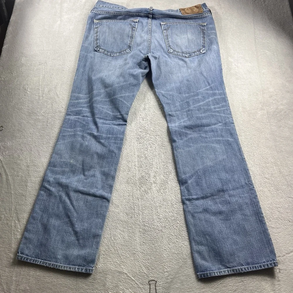 True Religion Bootcut Flap Jeans Men's‎ Size 38 Baggy Relaxed Vintage Y2K 38x32